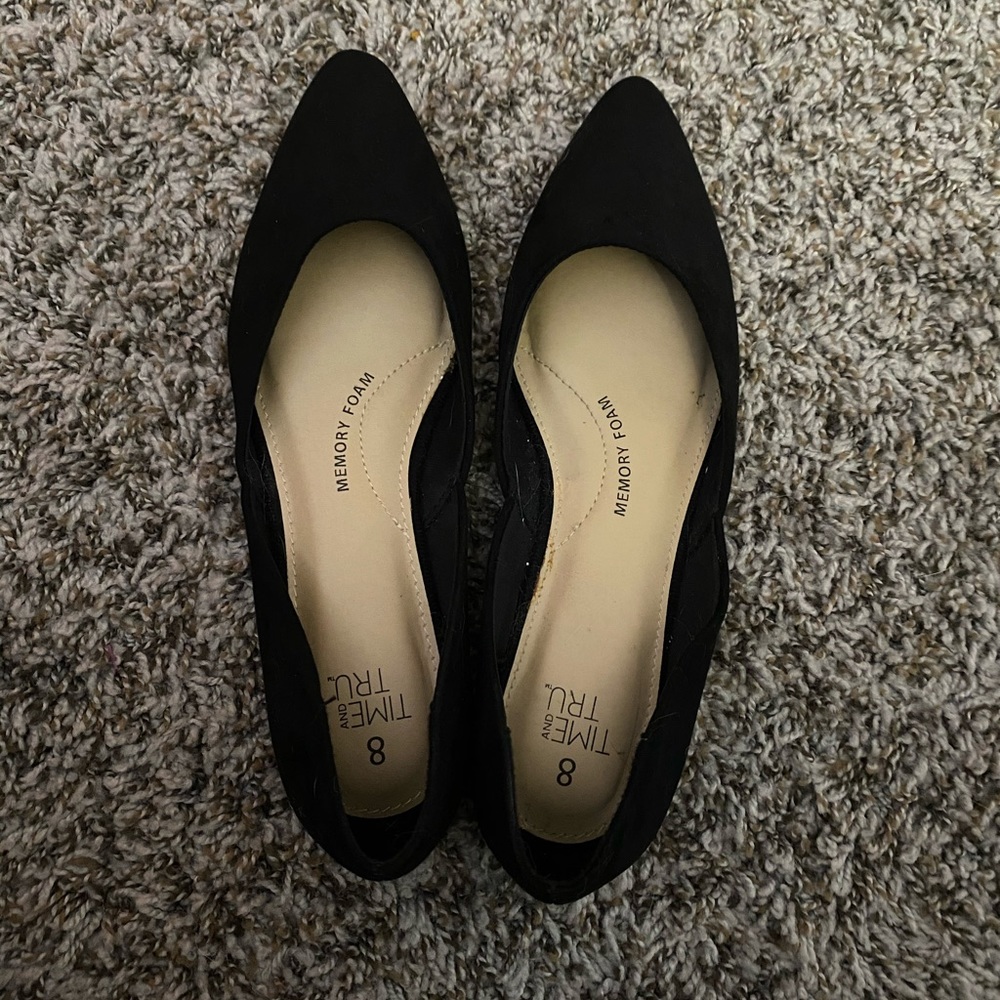 Black flats